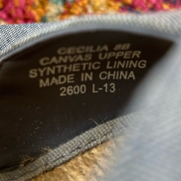 Ralph Lauren | Women’s chambray blue Cecilia criss cross open toe espadrille, 8 - Picture 3 of 16